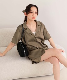 サテンセットアップシュシュセット