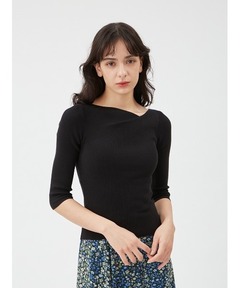 off shoulder プルオーバー（ニット/セーター）｜Deuxieme Classe