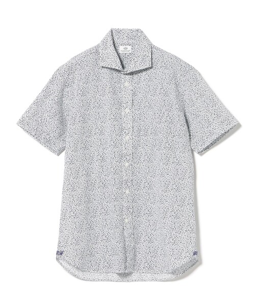 BEAMS HEART（ビームスハート）の「シアサッカー 小花柄プリント カッタウェイカラー シャツ 26SS（シャツ/ブラウス・メンズ・ホワイト・LARGE/MEDIUM/SMALL/X-LARGE）」の6枚目の写真