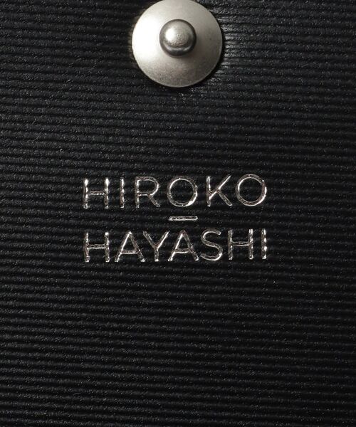 HIROKO HAYASHI（ヒロコハヤシ）の「RONDINE（ロンディネ）薄型ミニ財布（財布・レディース・ブラック・00）」の12枚目の写真