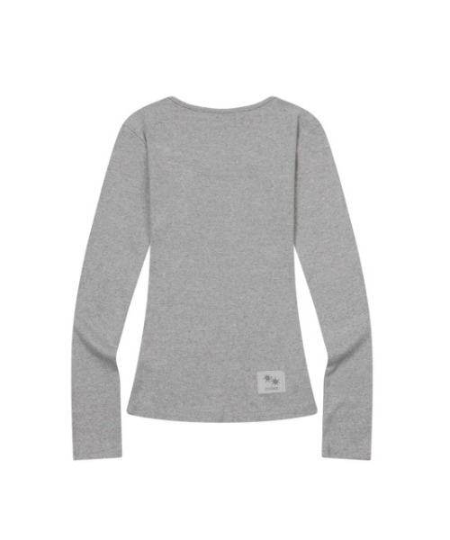 COIRIS_（コイリス）の「◇COIRIS◇ブランド直輸入正規品/デルキ ミディ ロングスリーブ Tシャツ DELKI MIDI LONG SLEEVE T（Tシャツ/カットソー・レディース・グレー/ブラック/ホワイト・FREE）」の13枚目の写真