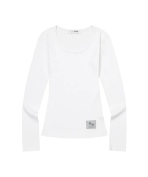 COIRIS_（コイリス）の「◇COIRIS◇ブランド直輸入正規品/デルキ ミディ ロングスリーブ Tシャツ DELKI MIDI LONG SLEEVE T（Tシャツ/カットソー・レディース・グレー/ブラック/ホワイト・FREE）」の4枚目の写真