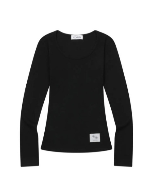 COIRIS_（コイリス）の「◇COIRIS◇ブランド直輸入正規品/デルキ ミディ ロングスリーブ Tシャツ DELKI MIDI LONG SLEEVE T（Tシャツ/カットソー・レディース・グレー/ブラック/ホワイト・FREE）」の8枚目の写真