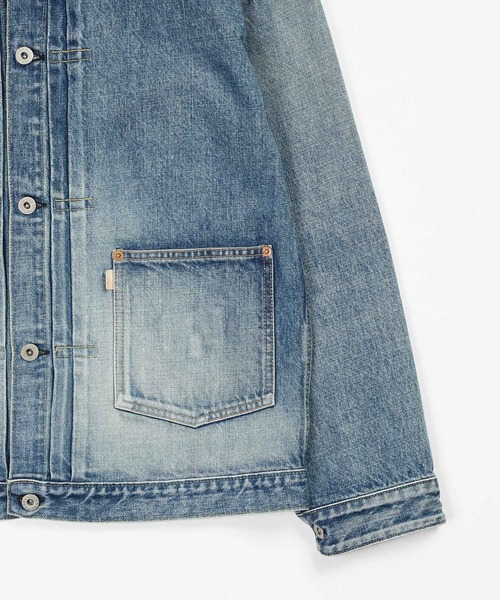 MADE IN JAPAN BAND COLLAR TRUCKER JK：岡山デニム バンドカラー