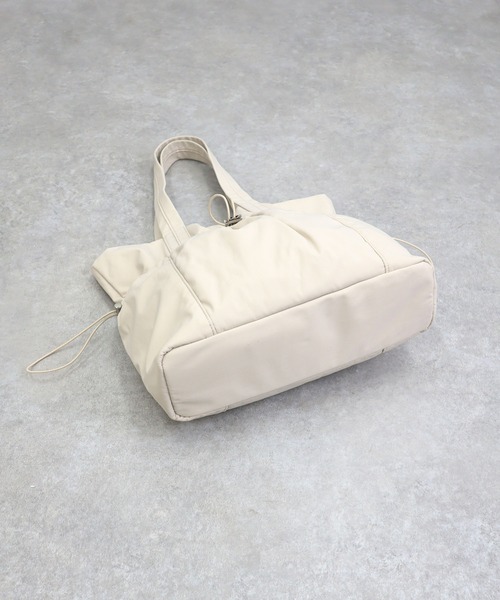 COLDE （コルデ）の「ギャザーポケットトートバッグ（トートバッグ・レディース・アイボリー/ブラック/グレー/ブルー・FREE）」の8枚目の写真