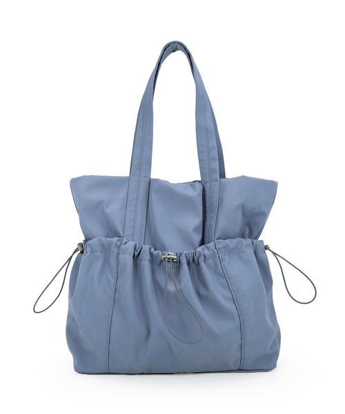 COLDE （コルデ）の「ギャザーポケットトートバッグ（トートバッグ・レディース・アイボリー/ブラック/グレー/ブルー・FREE）」の17枚目の写真