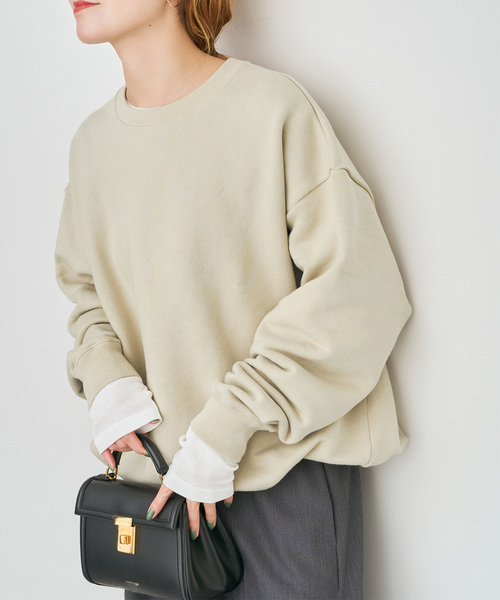 spic&amp;span 今期 コンパクトソデボリュームスウェット Spick & Span（スピックアンドスパン）の「コンパクトソデボリューム