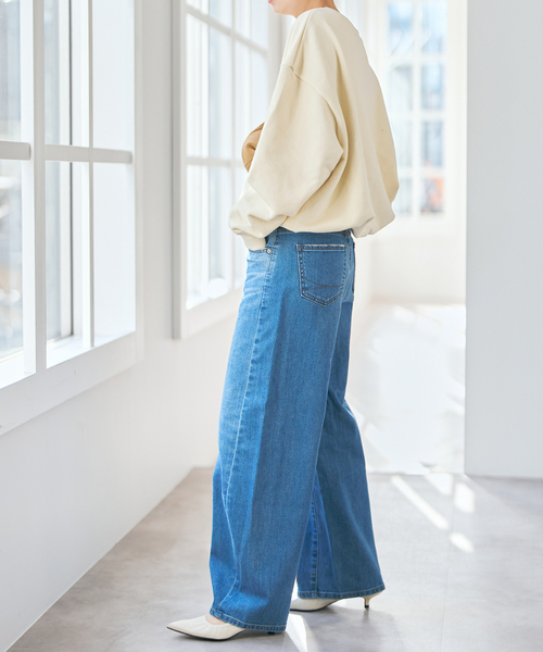 Spick & Span(スピックアンドスパン)の「ソフト裏毛プルオーバー(スウェット・レディース・ベージュ/イエロー系その他/ホワイト系その他・FREE)」の9枚目の写真