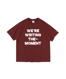 ザ・モーメント 半袖Tシャツ (ワイン)