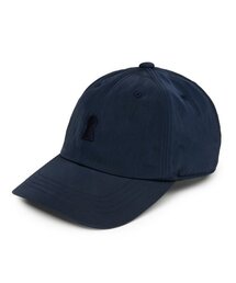 SECONDMONO（セカンドモノローグ）の「キーホールロゴナイロンボールキャップネイビーSEAC003NAVY（キャップ）」