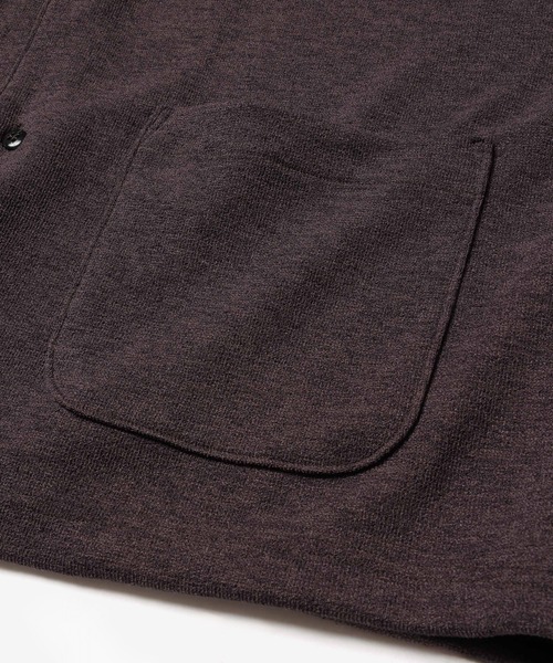 MR.OLIVE（ミスターオリーブ）の「POLYESTER HEMP JERSEY  / SHORT/S SERVICE SHIRT /M261135（シャツ/ブラウス・メンズ・アイボリー/ブラック/ブラウン・MEDIUM/LARGE）」の13枚目の写真