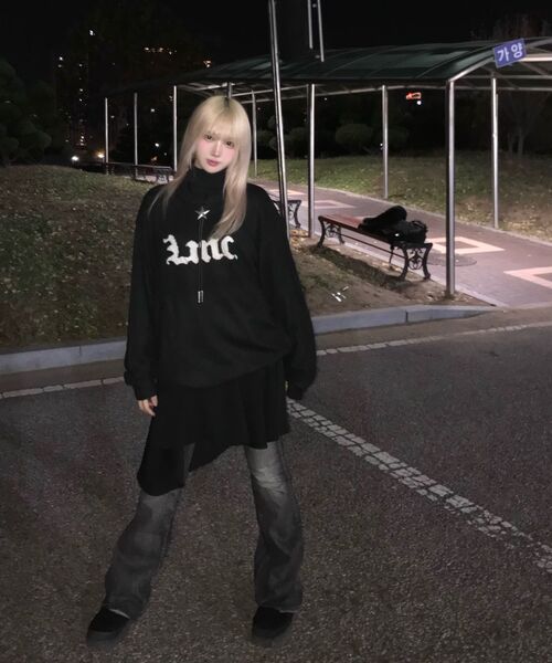 LMCの「GOTHIC NAME KNIT SWEATER black(ニット/セーター・レディース・その他・S/M/L)」の10枚目の写真
