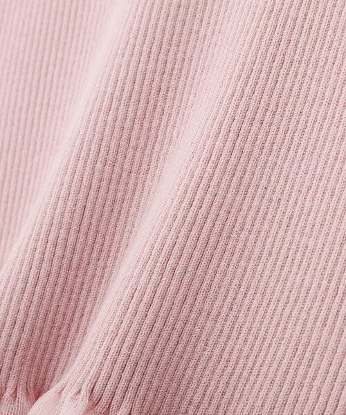 PROPORTION BODY DRESSING（プロポーションボディドレッシング）の「部分シアーフレアスリーブニットトップス / 1216170213（ニット/セーター・レディース・ホワイト系その他/ライトグリーン/ピンク/ブルー・MEDIUM/SMALL）」の9枚目の写真