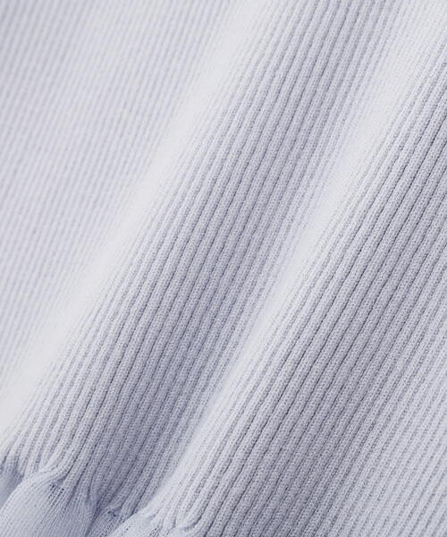 PROPORTION BODY DRESSING（プロポーションボディドレッシング）の「部分シアーフレアスリーブニットトップス / 1216170213（ニット/セーター・レディース・ホワイト系その他/ライトグリーン/ピンク/ブルー・MEDIUM/SMALL）」の19枚目の写真