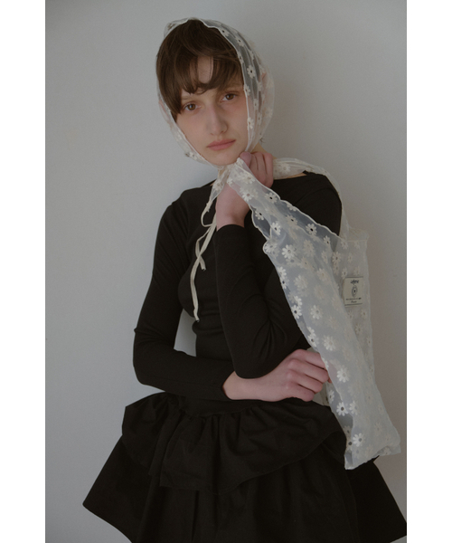LETERIE（レテリー）の「FLORAL LACE BAG_IVORY（ショルダーバッグ・レディース・アイボリー・FREE）」の4枚目の写真