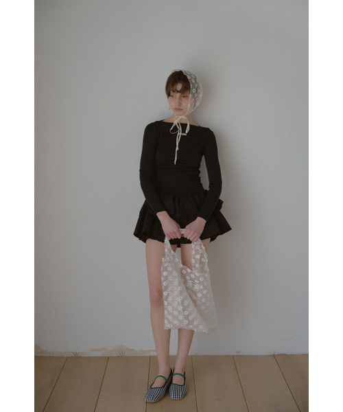 LETERIE（レテリー）の「FLORAL LACE BAG_IVORY（ショルダーバッグ・レディース・アイボリー・FREE）」の5枚目の写真