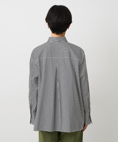 UNTITLED(アンタイトル)の「◆【コットン100/洗える】コットンブロードAラインシャツ(シャツ/ブラウス・レディース・オフホワイト/ブラック系2/ベージュ系その他5・48/44/04/00/02)」の21枚目の写真
