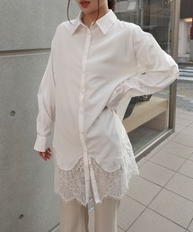 CORNERS | 裾レースシャツ(シャツ/ブラウス)
