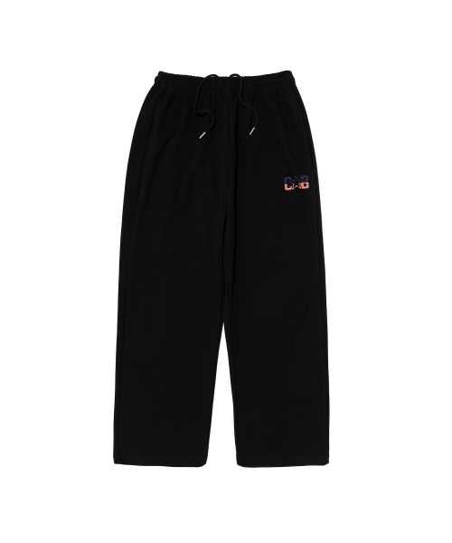 CARGOBROS(カーゴブロス)の「アメリカンロゴスウェットパンツ(ブラック)(スウェットパンツ・メンズ・その他・M/L)」の1枚目の写真