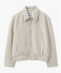 LEMARD（ルマード）の「ヘリンボーンショートブルゾン - アイボリー（MA-1）」