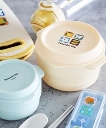 LAKOLE（ラコレ）の「【入園入学にも】[FRUITS AND BLOOM]ココット型ランチボックス2点セット / 612306（お弁当箱）」