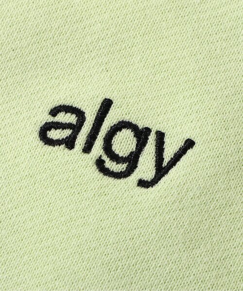 algy(アルジー)の「【セットアップ対応】クロップドトレーナー(スウェット・キッズ・アイボリー/ライム/グレー・160/150/140/130)」の14枚目の写真