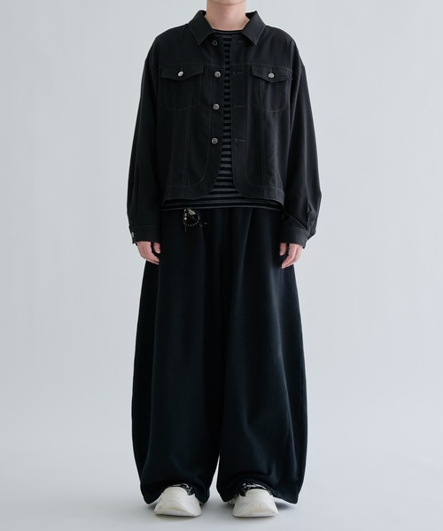 EPNK（イーピーエヌケー）の「Jacket like long sleeve shirts / ジャケットライクロングスリーブシャツ（シャツ/ブラウス・メンズ・ブラック系/ライトブルー/ブラック/グレー・SMALL/MEDIUM/LARGE）」の13枚目の写真