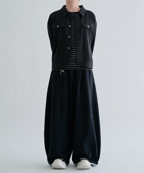 EPNK（イーピーエヌケー）の「Jacket like long sleeve shirts / ジャケットライクロングスリーブシャツ（シャツ/ブラウス・メンズ・ブラック系/ライトブルー/ブラック/グレー・SMALL/MEDIUM/LARGE）」の14枚目の写真