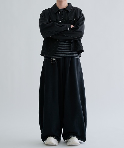 EPNK（イーピーエヌケー）の「Jacket like long sleeve shirts / ジャケットライクロングスリーブシャツ（シャツ/ブラウス・メンズ・ブラック系/ライトブルー/ブラック/グレー・SMALL/MEDIUM/LARGE）」の15枚目の写真