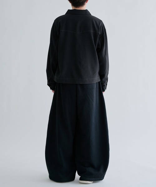 EPNK（イーピーエヌケー）の「Jacket like long sleeve shirts / ジャケットライクロングスリーブシャツ（シャツ/ブラウス・メンズ・ブラック系/ライトブルー/ブラック/グレー・SMALL/MEDIUM/LARGE）」の17枚目の写真