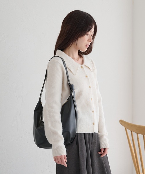 raffime（ラフィミー）の「【Raffime】【500mlペットボトル収納可】マルチWAYショルダーバック（ショルダーバッグ・レディース・ブラック・フリー）」の5枚目の写真