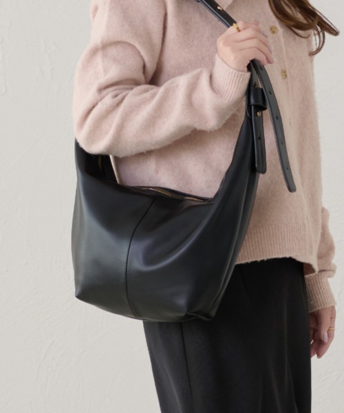 raffime（ラフィミー）の「【Raffime】【500mlペットボトル収納可】マルチWAYショルダーバック（ショルダーバッグ・レディース・ブラック・フリー）」の20枚目の写真