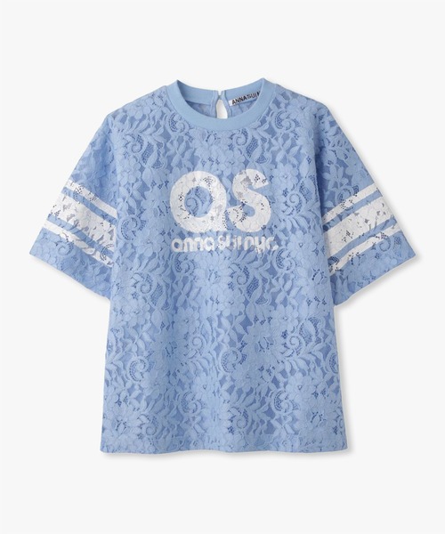 anna sui nyc（アナ スイ エヌ ワイ シー）の「SPレースロゴTシャツ（Tシャツ/カットソー・レディース・サックスブルー/ブラック/ホワイト・FREE）」の19枚目の写真