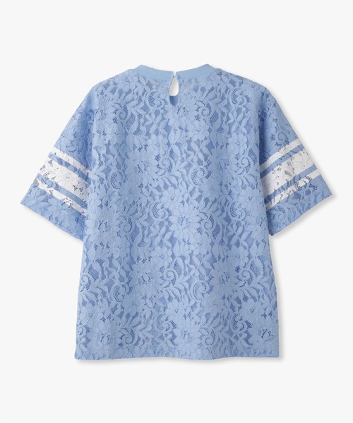 anna sui nyc（アナ スイ エヌ ワイ シー）の「SPレースロゴTシャツ（Tシャツ/カットソー・レディース・サックスブルー/ブラック/ホワイト・FREE）」の20枚目の写真
