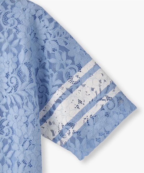 anna sui nyc（アナ スイ エヌ ワイ シー）の「SPレースロゴTシャツ（Tシャツ/カットソー・レディース・サックスブルー/ブラック/ホワイト・FREE）」の21枚目の写真