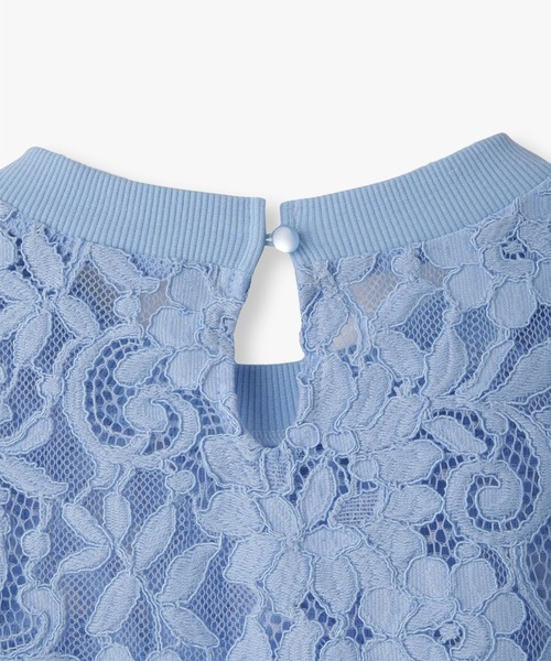 anna sui nyc（アナ スイ エヌ ワイ シー）の「SPレースロゴTシャツ（Tシャツ/カットソー・レディース・サックスブルー/ブラック/ホワイト・FREE）」の22枚目の写真