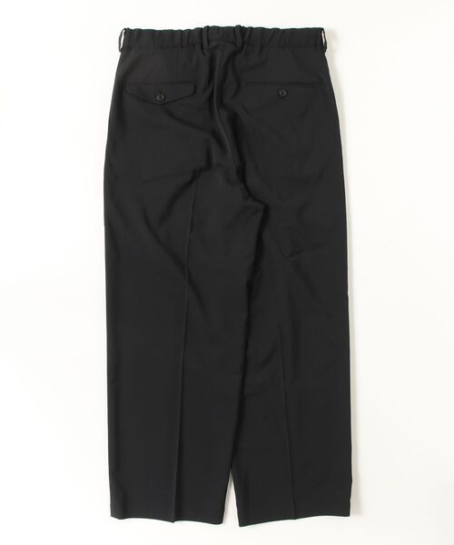 yoko sakamoto(ヨーコサカモト)の「【YOKO SAKAMOTO】 DOUBLE PLEATED TROUSERS(スラックス・メンズ・ブラック・SMALL/MEDIUM/LARGE)」の2枚目の写真