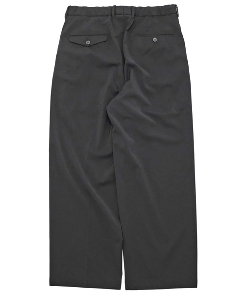 yoko sakamoto(ヨーコサカモト)の「【YOKO SAKAMOTO】 DOUBLE PLEATED TROUSERS(スラックス・メンズ・ブラック・SMALL/MEDIUM/LARGE)」の4枚目の写真