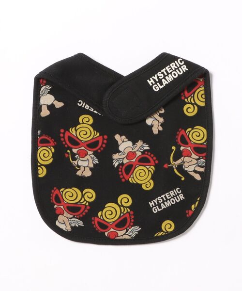 HYSTERIC MINI（ヒステリックミニ）の「ANGEL MINI RV スタイ（その他ベビー用品・キッズ・ホワイト/ブラック/ベビーピンク・FREE）」の6枚目の写真