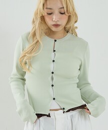 NOMINE（ノミネ）の「バイカラーコンパクトカーディガン（カーディガン/ボレロ）」