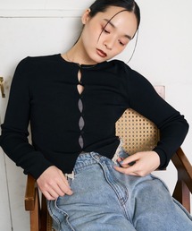 NOMINE | バイカラーコンパクトカーディガン(カーディガン/ボレロ)