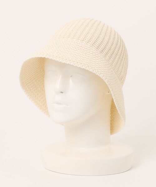 今季新作　キジマタカユキ　キャップ POLY WASHI KNIT METRO HAT WKNY261109（キャップ）｜KIJIMA TAKAYUKI