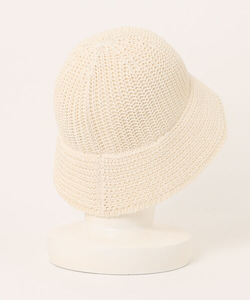 KIJIMA TAKAYUKI(キジマ タカユキ)の「POLY WASHI KNIT METRO HAT WKNY261109(キャップ・メンズ・ホワイト/グリーン/ブラック・ONE SIZE)」の4枚目の写真