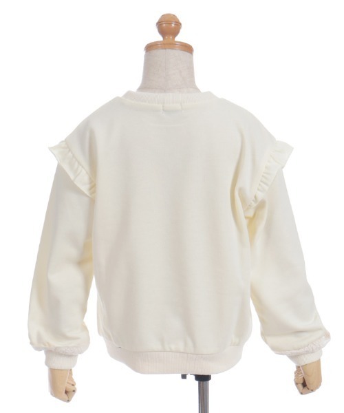 axes femme（アクシーズファム）の「ベリー刺しゅうトレーナー（Tシャツ/カットソー・キッズ・ピンク/キナリ・MEDIUM/LARGE/X-LARGE）」の5枚目の写真