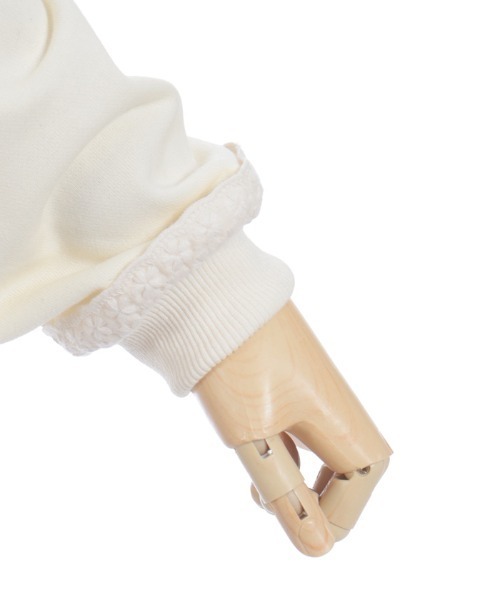 axes femme（アクシーズファム）の「ベリー刺しゅうトレーナー（Tシャツ/カットソー・キッズ・ピンク/キナリ・MEDIUM/LARGE/X-LARGE）」の11枚目の写真