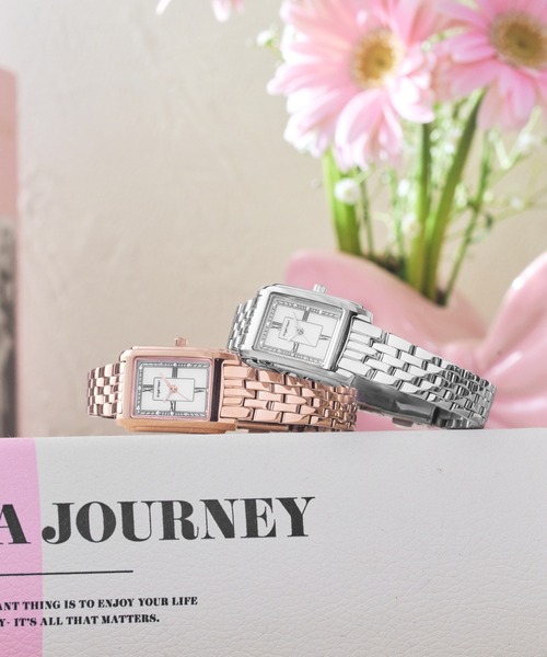 ANGEL HEART（エンジェルハート）の「Angel Heart/エンジェルハート スパークルタイム 腕時計 AHT-ST20PG レディース（アナログ腕時計・レディース・ホワイト・FREE）」の4枚目の写真