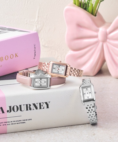 ANGEL HEART（エンジェルハート）の「Angel Heart/エンジェルハート スパークルタイム 腕時計 AHT-ST20PG レディース（アナログ腕時計・レディース・ホワイト・FREE）」の5枚目の写真