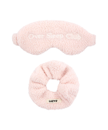 LAZYZ（レイジジ）の「スウィートドリームフラッフィースリープアイマスクスクランチセット（4色）（その他小物）」