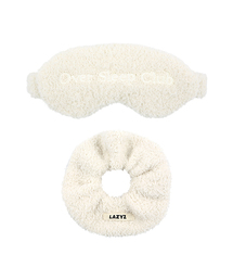 LAZYZ（レイジジ）の「スウィートドリームフラッフィースリープアイマスクスクランチセット（4色）（その他小物）」