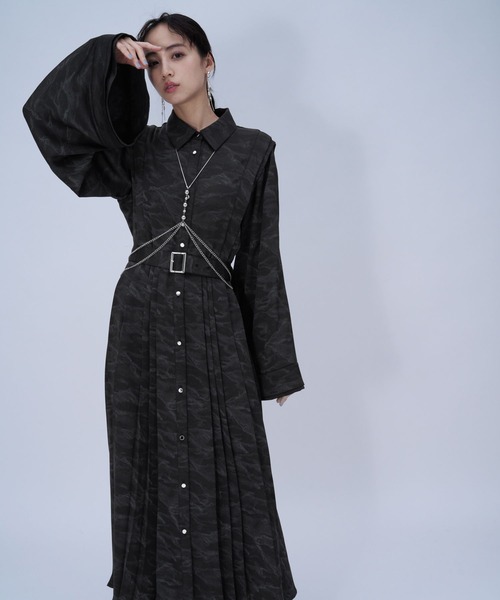 HARE(ハレ)の「KASANEシャツワンピース(HARE)(シャツワンピース・レディース・ブラック系その他/ブラック・FREE)」の18枚目の写真